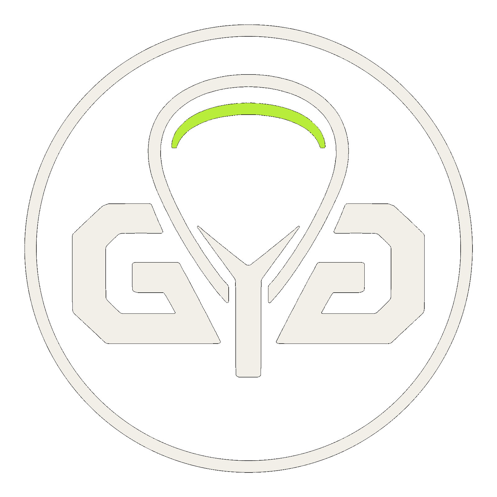 Go Get Your Goalie crease logo
